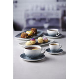 Churchill Raku Duo Espresso Cup Topaz Blue 99ml (12 Pack)