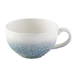 Churchill Raku Duo Cappuccino Cup Topaz Blue 227ml (12 Pack)