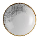 Churchill Studio Prints Homespun Accents Jasper Coupe Bowls Grey 182mm (12 Pack)