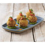 Churchill Emerge Oslo Blue Oblong Plates 254x77mm (6 Pack)