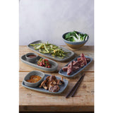 Churchill Emerge Oslo Blue Oblong Plates 222x152mm (6 Pack)