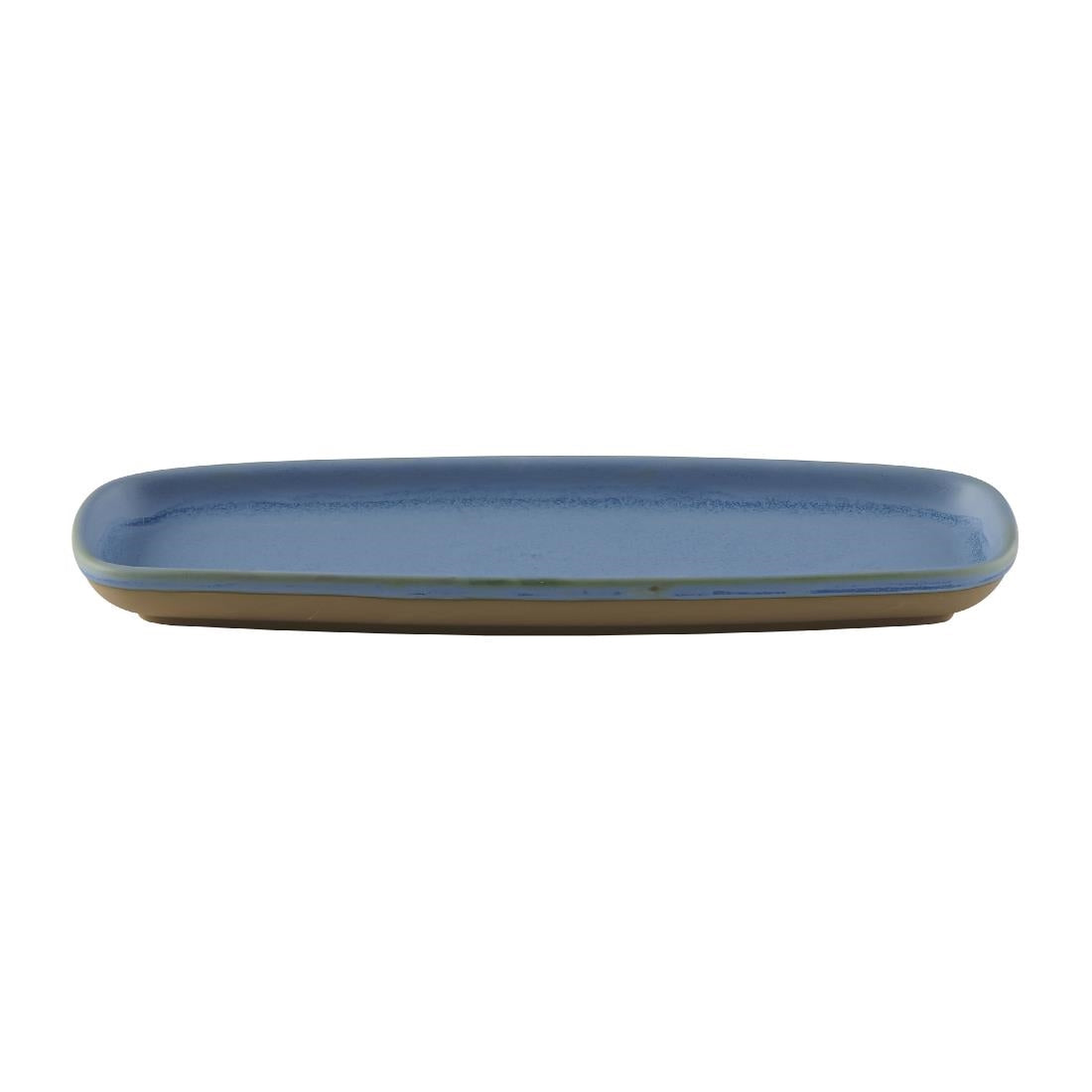 Churchill Emerge Oslo Blue Oblong Plates 254x77mm (6 Pack)