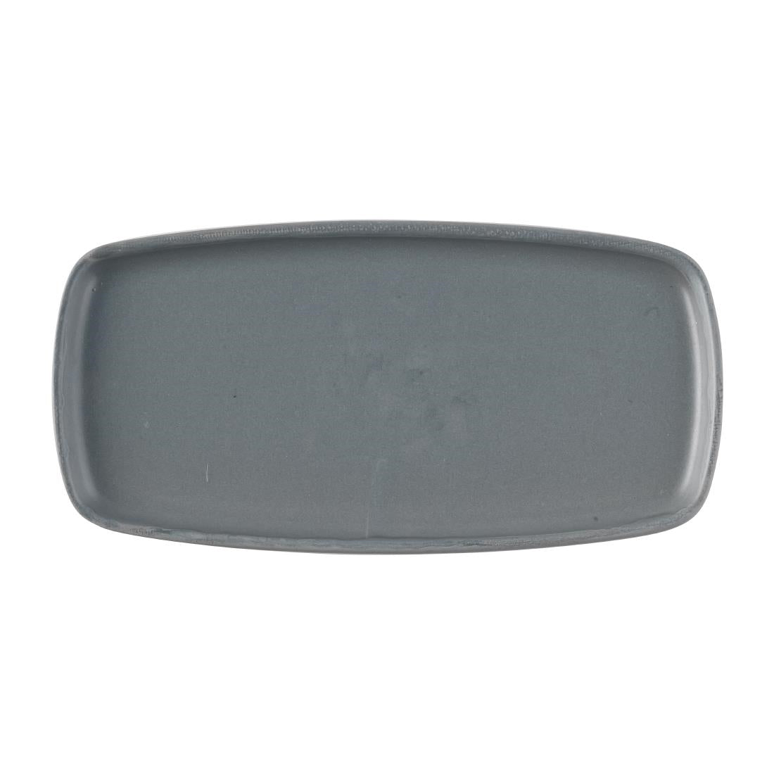 Churchill Emerge Seattle Grey Oblong Plates 287x146mm (6 Pack)