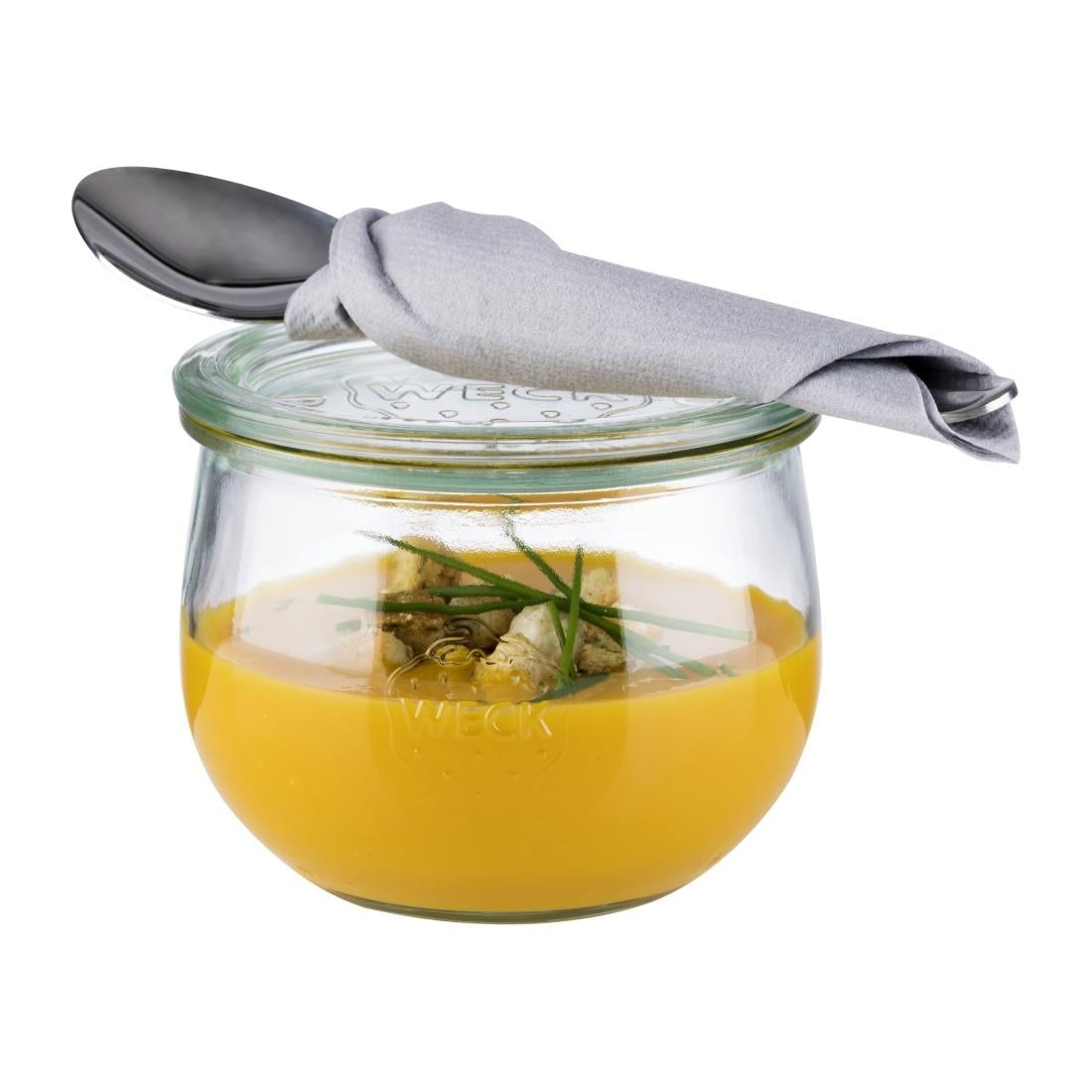 APS Weck Glasses With Lid 580ml (6 Pack)