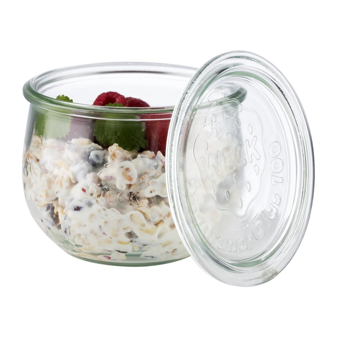 APS Weck Glasses With Lid 580ml (6 Pack)