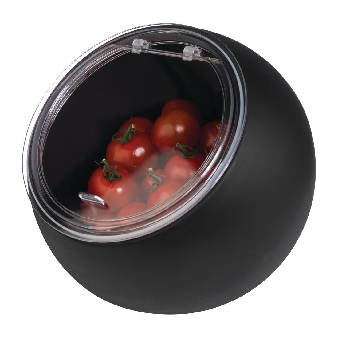 APS Moon Serving Bowl and Lid Black 190mm