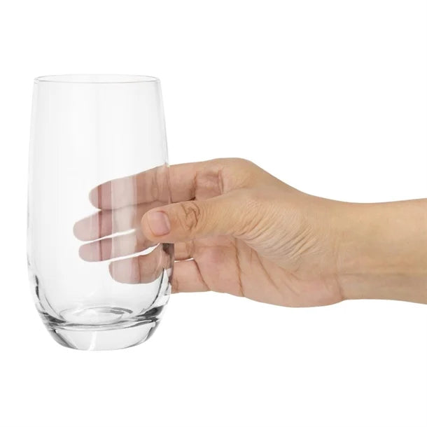 Olympia Rounded Hi Ball Tumblers 375ml (6 Pack)