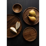 Olympia Acacia Round Plates 250mm