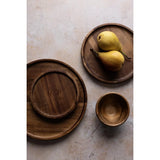 Olympia Acacia Round Plate 200mm