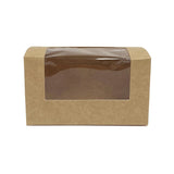 Fiesta Recyclable Bloomer Box with PET Window 70x125mm (500 Pack)