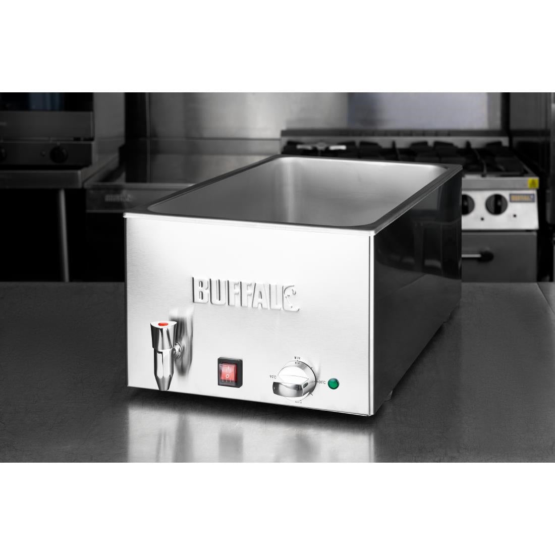 Buffalo Bain Marie with Tap without Trays