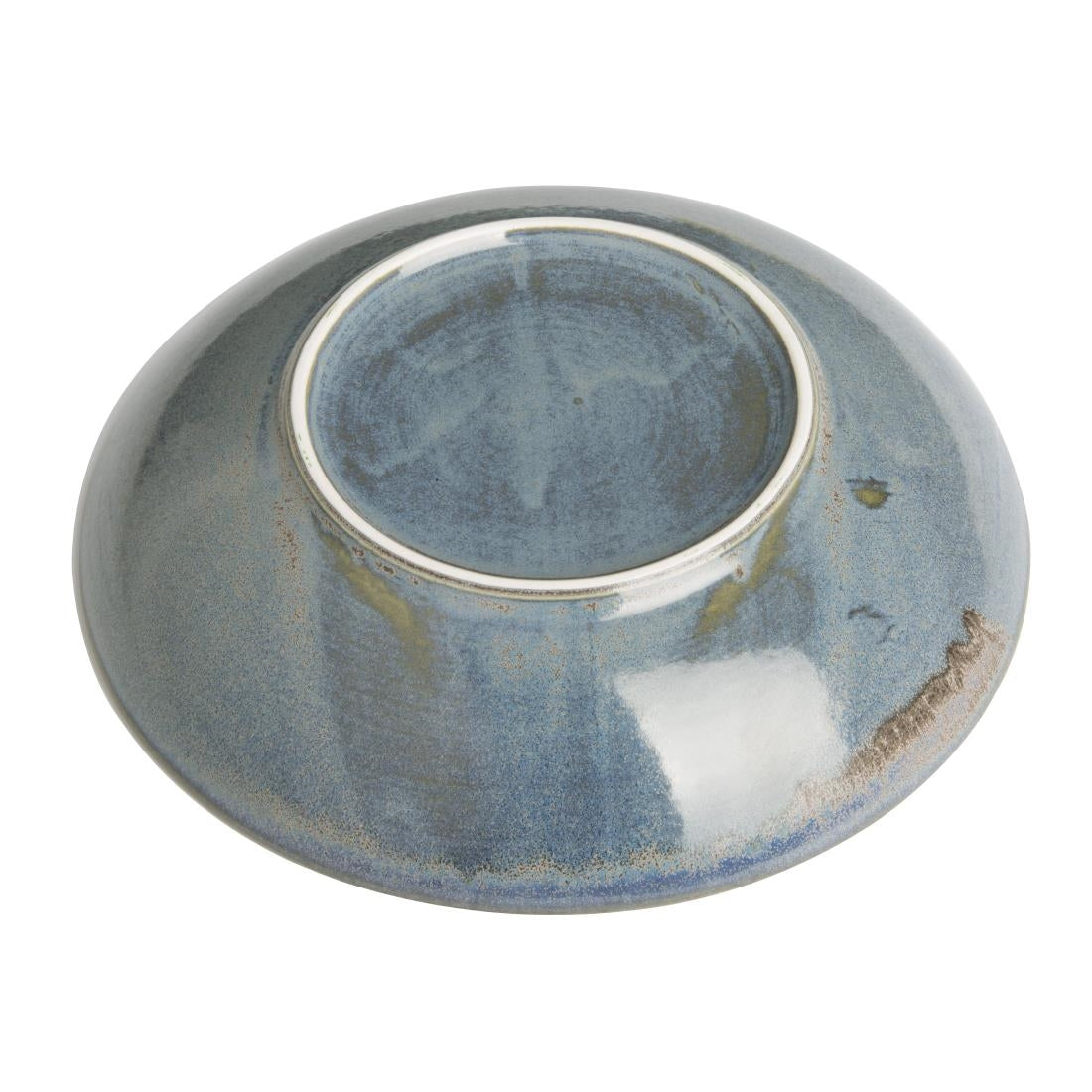 Olympia Ember Blue Low Coupe Bowls 230mm (4 pack)