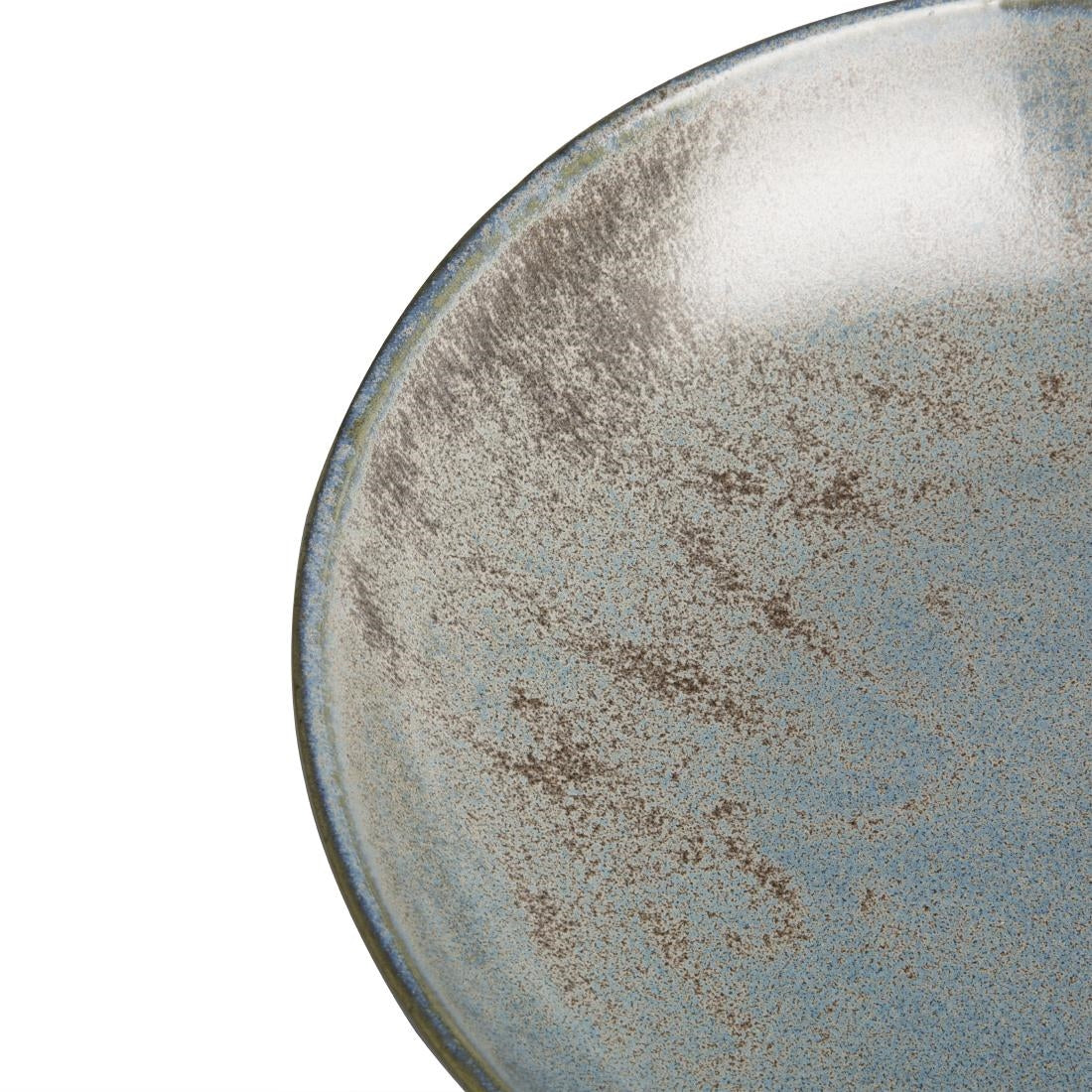 Olympia Ember Blue Low Coupe Bowls 230mm (4 pack)
