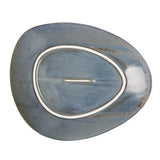 Olympia Ember Blue Triangle Plates 250mm (6 pack)