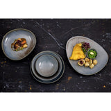 Olympia Ember Blue Triangle Bowls 245mm (4 pack)