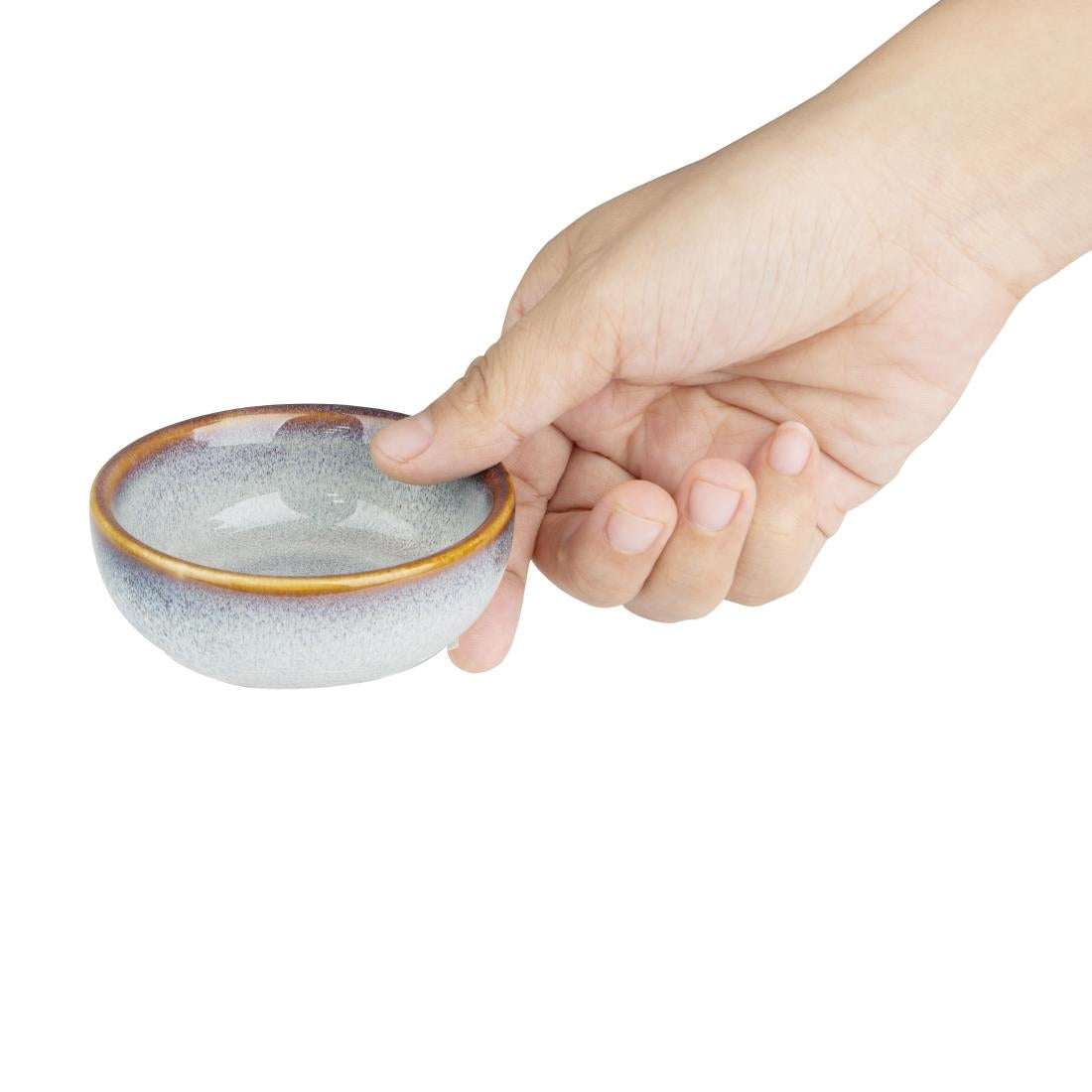 Olympia Drift Plain Dipping Dishes 78mm (8 Pack)