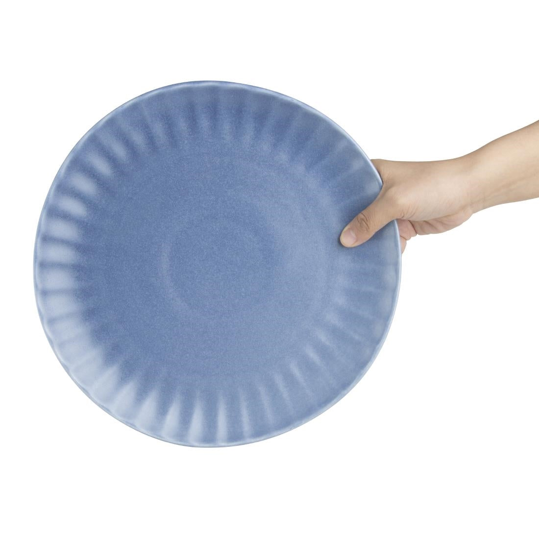 Olympia Corallite Plates Blue 280mm (6 Pack)