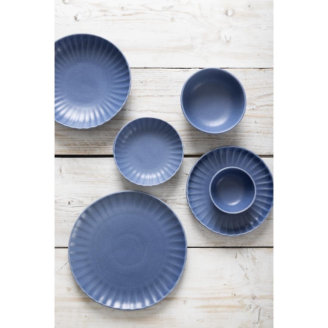 Olympia Corallite Coupe Bowls Blue 220mm (6 Pack)
