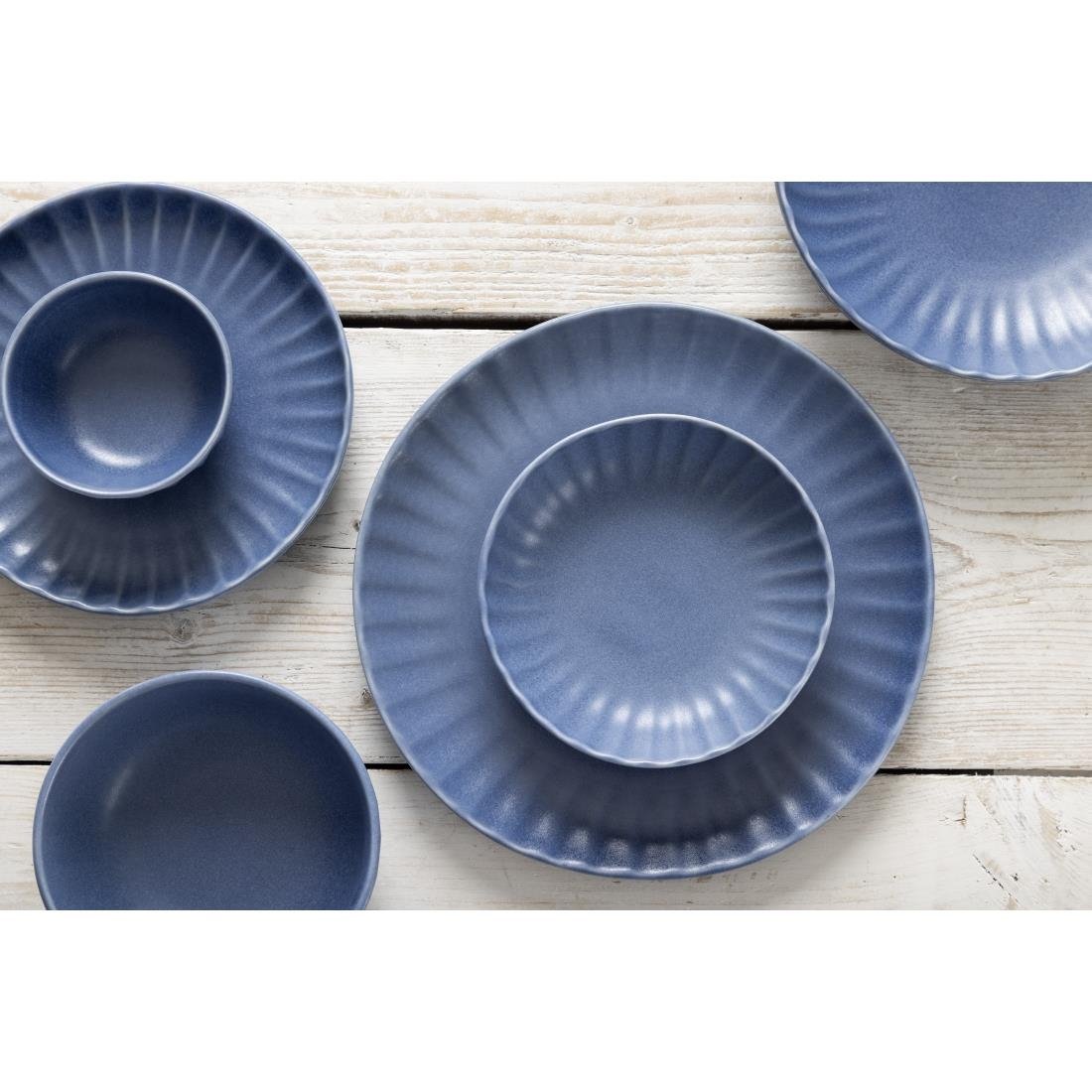Olympia Corallite Coupe Bowls Blue 220mm (6 Pack)