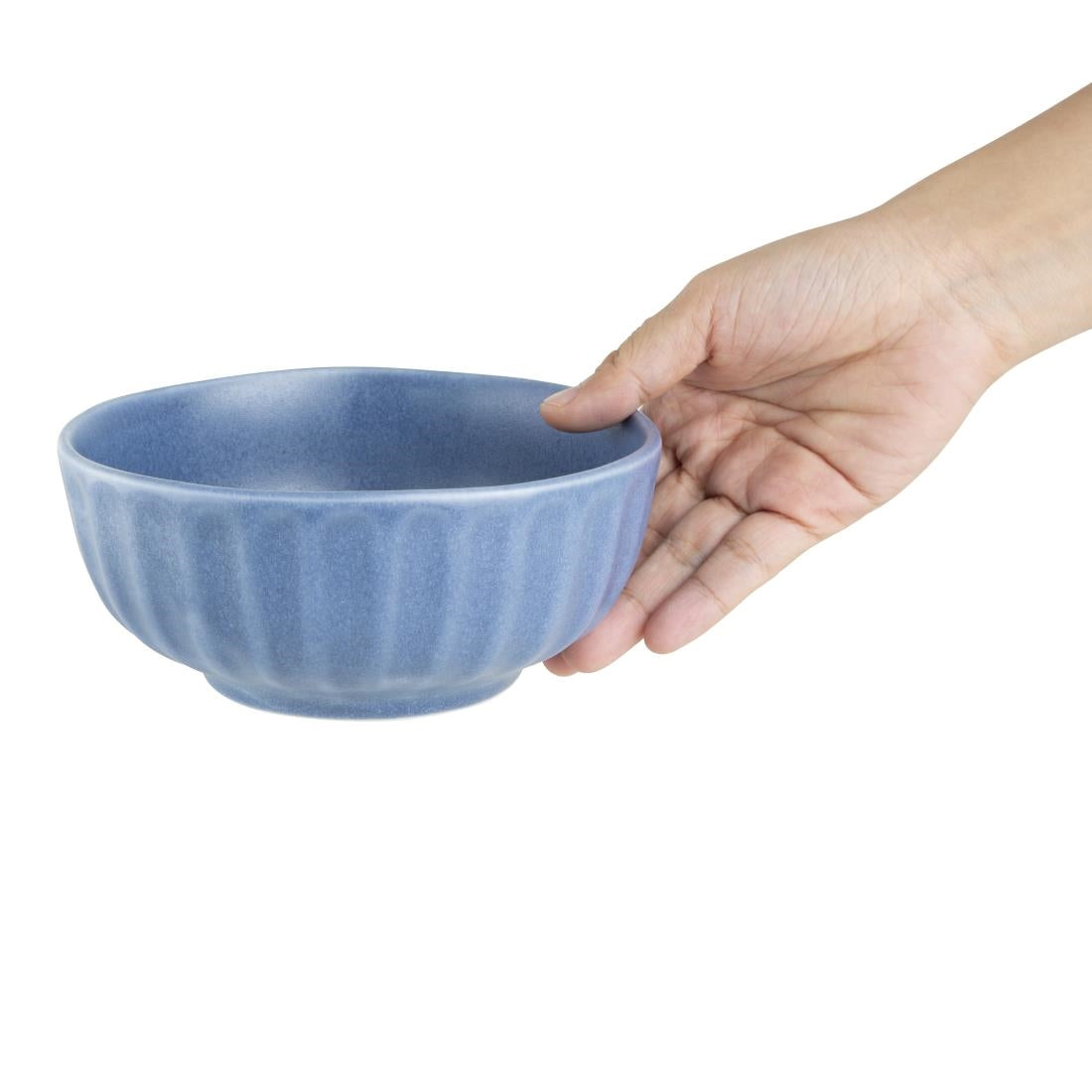 Olympia Corallite Deep Bowls Blue 150mm (6 Pack)
