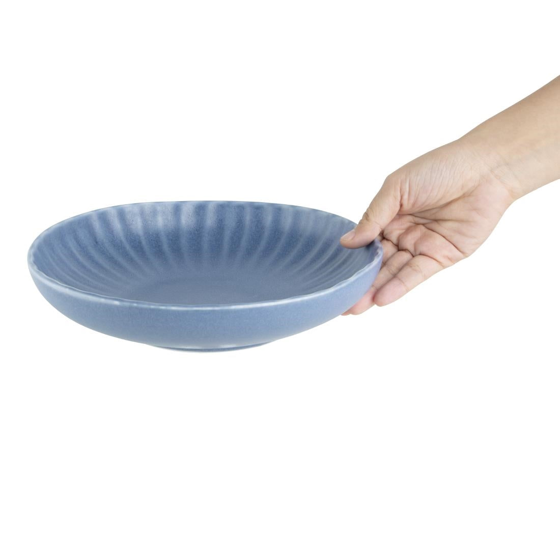 Olympia Corallite Coupe Bowls Blue 220mm (6 Pack)