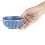 Olympia Corallite Deep Bowls Blue 105mm (12 Pack)