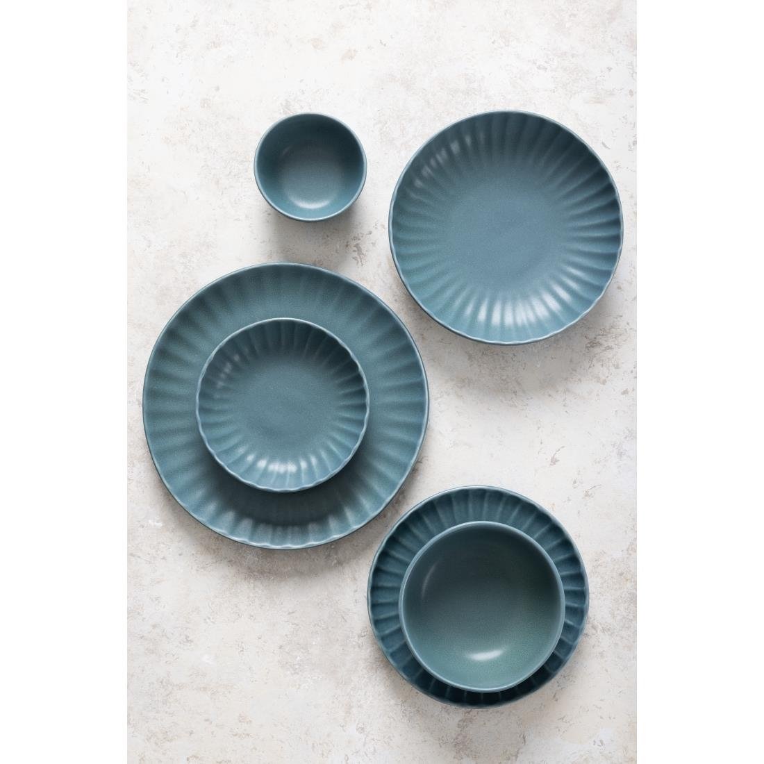 Olympia Corallite Plates Green 205mm (6 Pack)