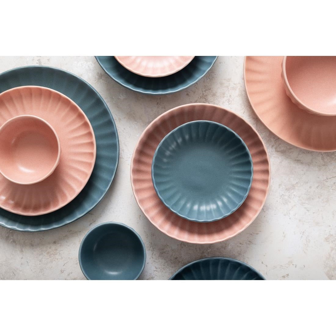 Olympia Corallite Coupe Bowls Green 220mm (6 Pack)