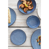 Olympia Denim Coupe Plates Blue 180mm (6 Pack)