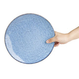 Olympia Denim Coupe Plates Blue 230mm (6 Pack)