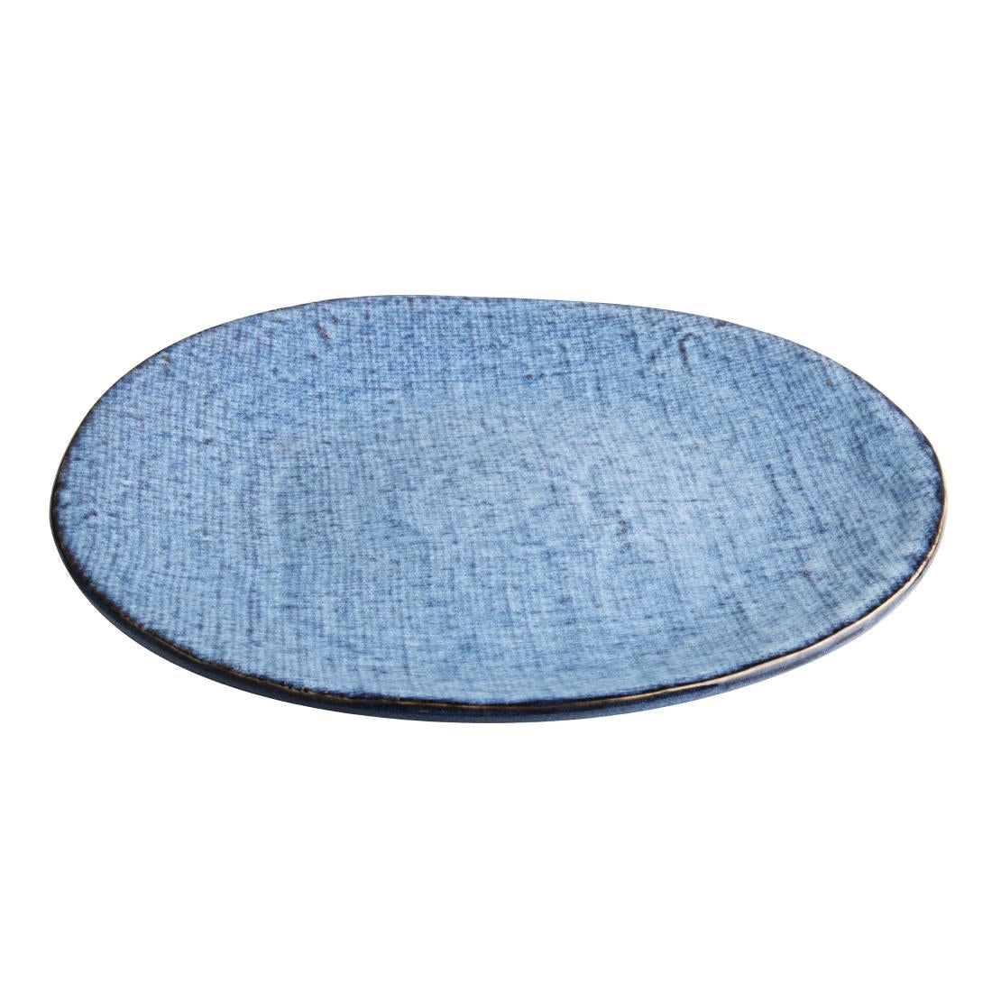 Olympia Denim Coupe Plates Blue 285mm (4 Pack)