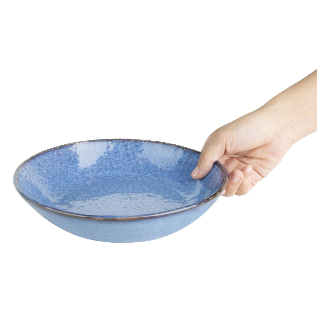 Olympia Denim Coupe Bowls Blue 220mm (6 Pack)