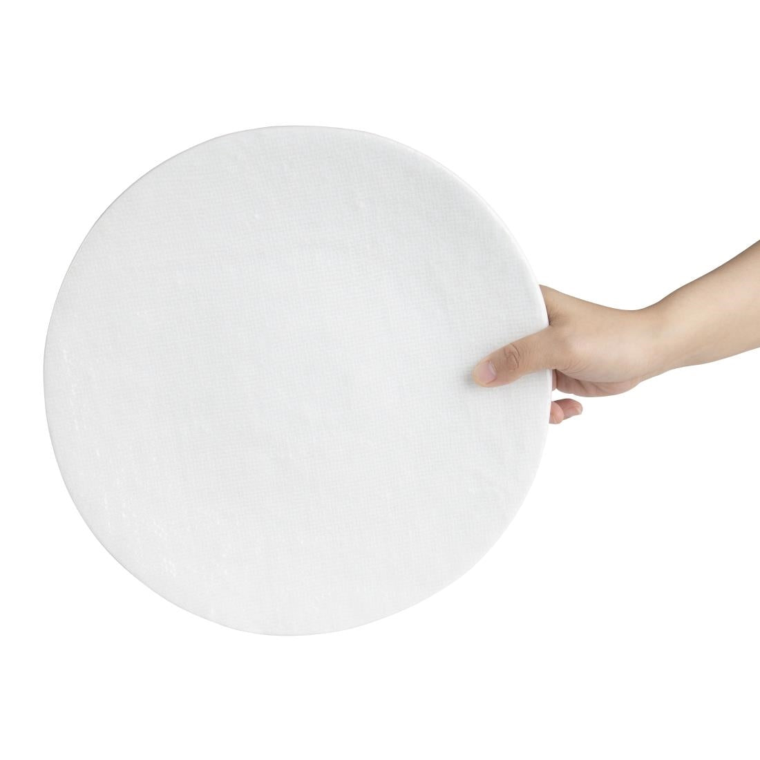 Olympia Denim Coupe Plates White 285mm (4 Pack)