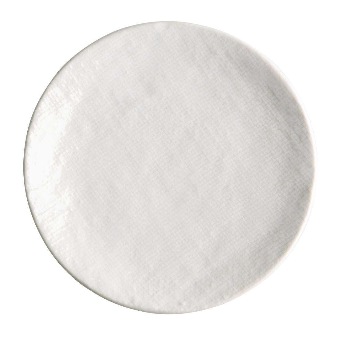 Olympia Denim Coupe Plates White 285mm (4 Pack)