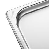 Vogue Stainless Steel 2/4 Gastronorm Tray 20mm