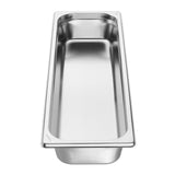 Vogue Stainless Steel 2/4 Gastronorm Tray 65mm