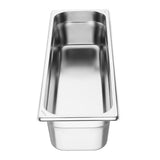Vogue Stainless Steel 2/4 Gastronorm Tray 100mm