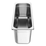 Vogue Stainless Steel 2/4 Gastronorm Tray 150mm