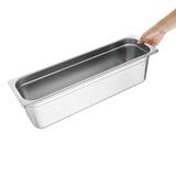 Vogue Stainless Steel 2/4 Gastronorm Tray 150mm