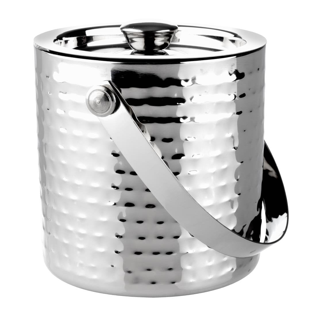Olympia Hammered Double Wall Ice Bucket 1550ml