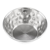 Olympia Hammered Stainless Steel Sauce Cups 45ml (12 pack)