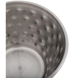 Olympia Hammered Stainless Steel Sauce Cups 115ml (12 pack)