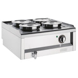 Buffalo 600 Series 4 Pot Bain Marie