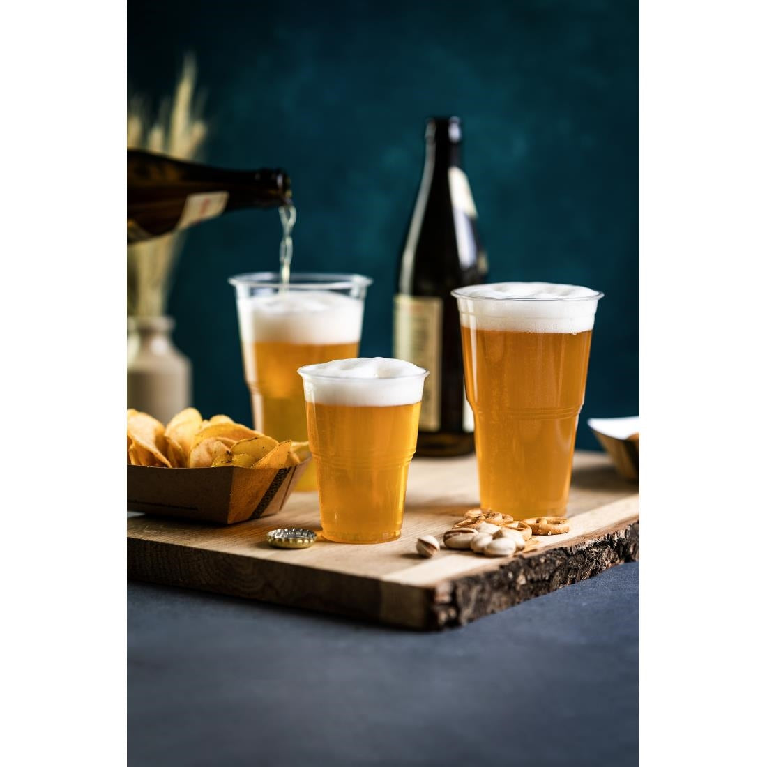 Vegware PLA Half Pint to Brim Cup UKCA/UKNI/CE-marked (2100 Pack)
