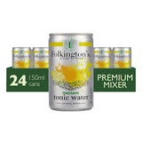 Folkington's Indian Tonic Water Can 150ml (24 Pack)