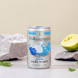Folkington's Club Soda Can 150ml (24 Pack)