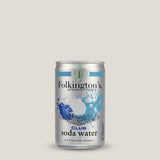 Folkington's Club Soda Can 150ml (24 Pack)