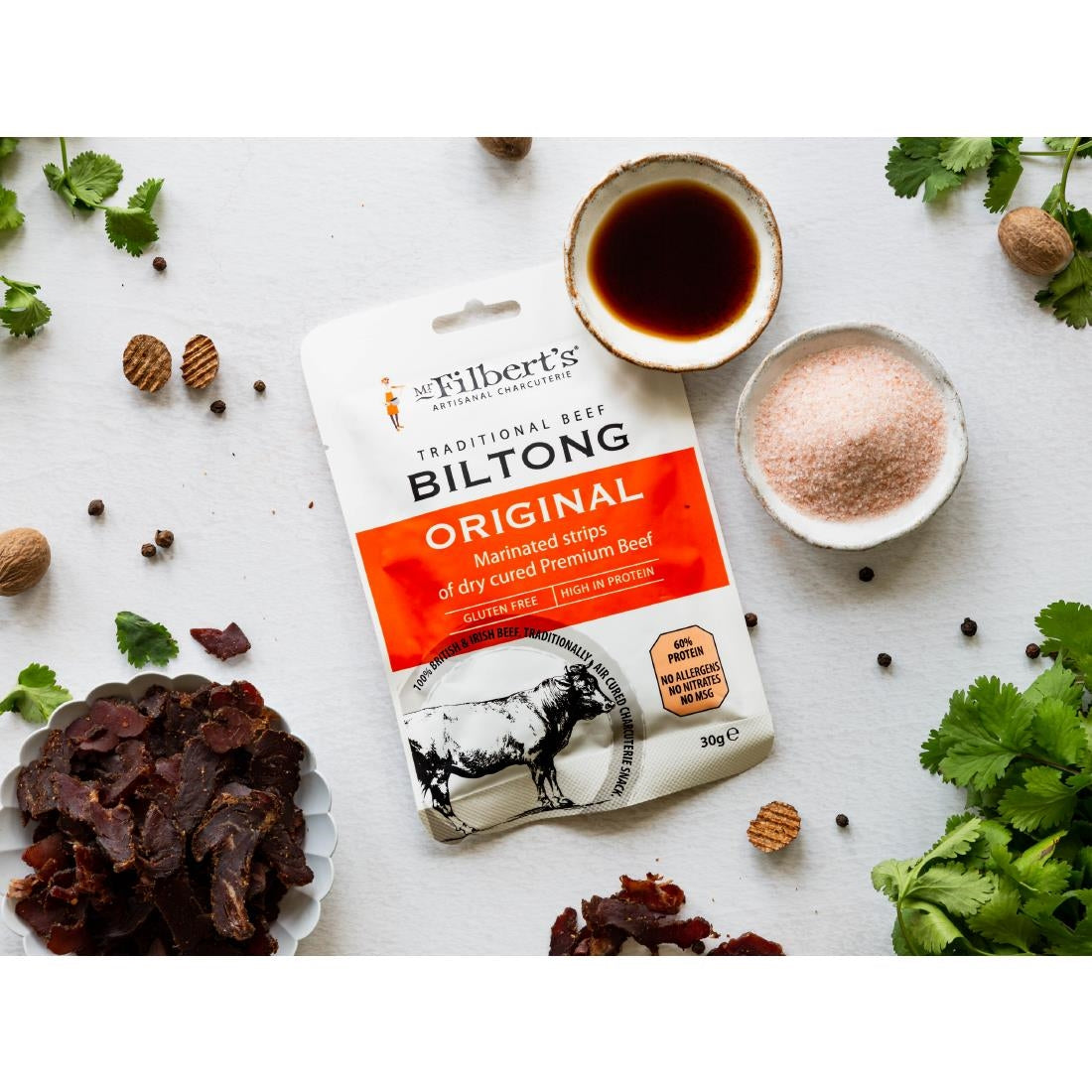 Mr Filbert's Original Biltong 30g (20 pack)