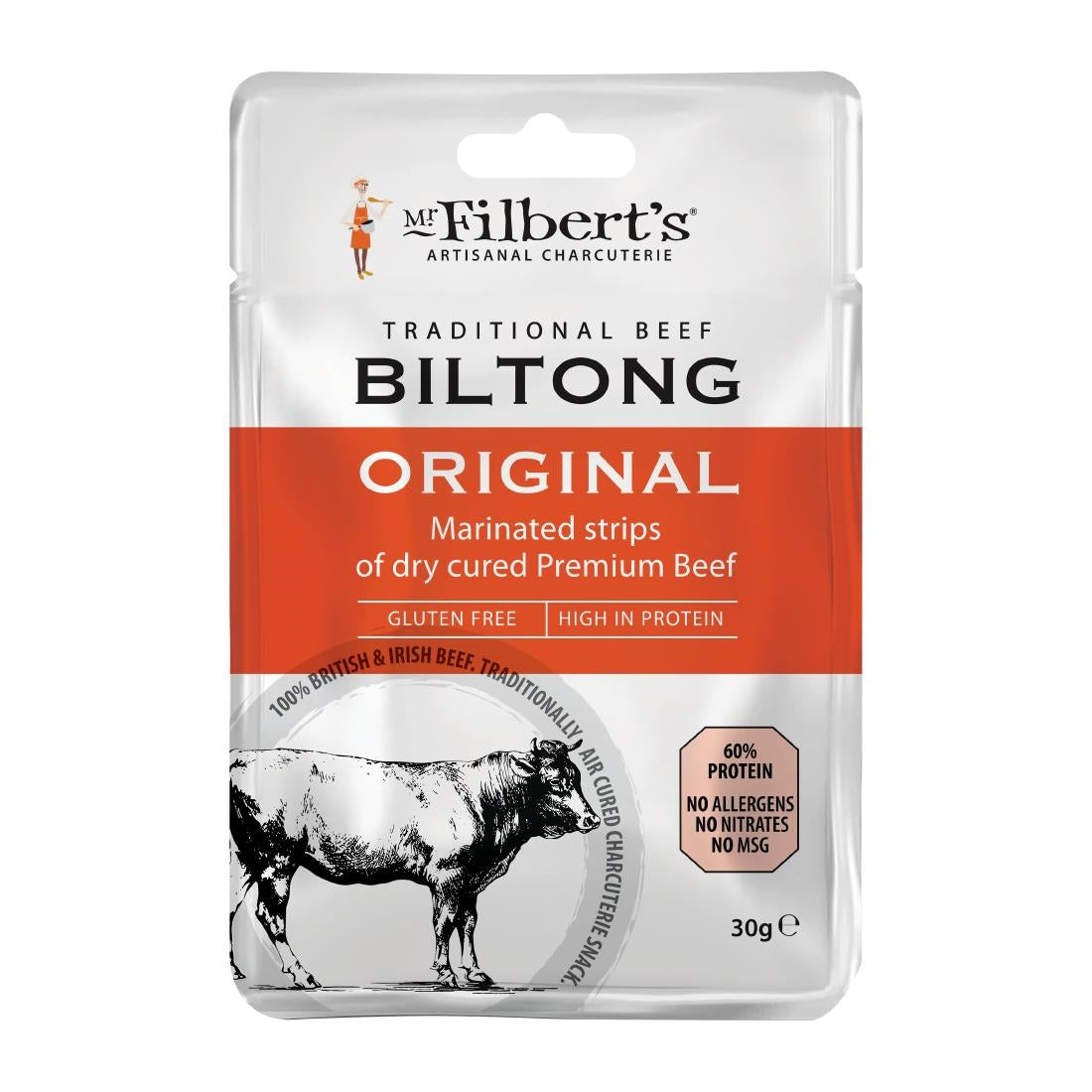 Mr Filbert's Original Biltong 30g (20 pack)