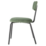 Bolero Fairfield Chairs Black and Green Mix (2 Pack)